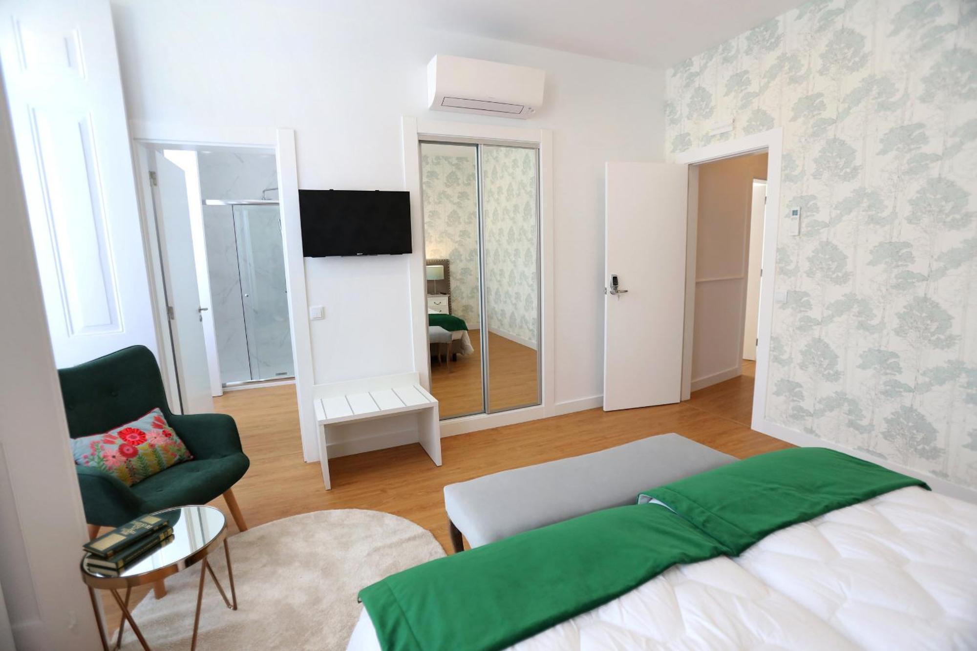 Glass Boutique - Rooms & Suites Marinha Grande Rum bild